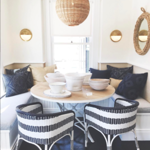 Banquette Seating, Serena & Lily Market Ready for Summer & More!