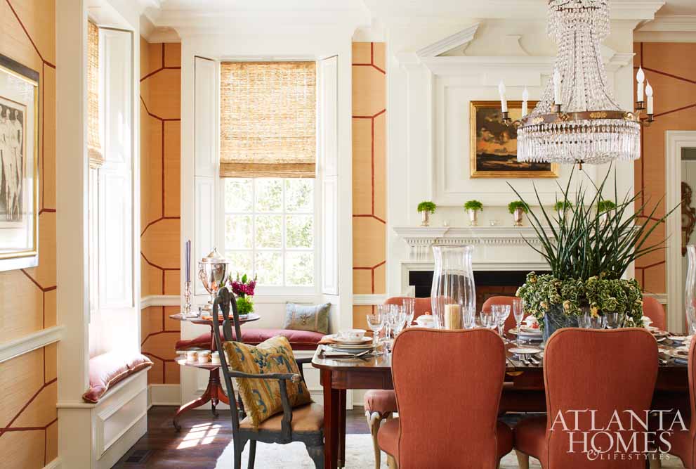 2017 Southeastern Designer Showhouse dining room