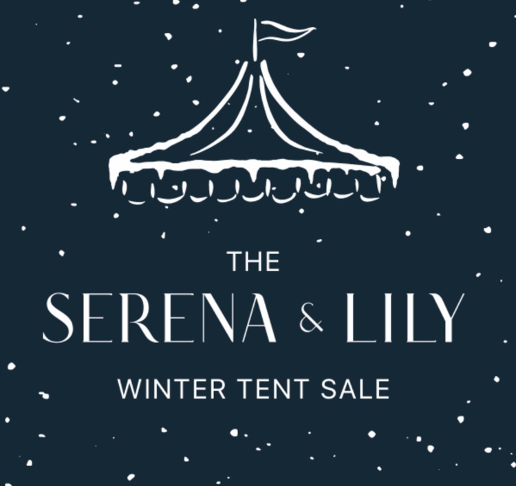 winter tent sale Serena & lily