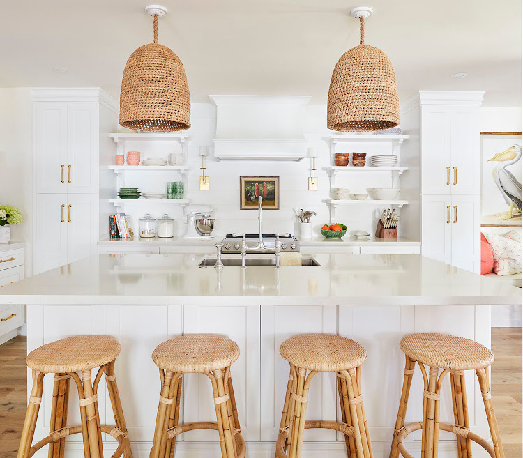 Kara Hebert Interiors kitchen with neutral interiors
