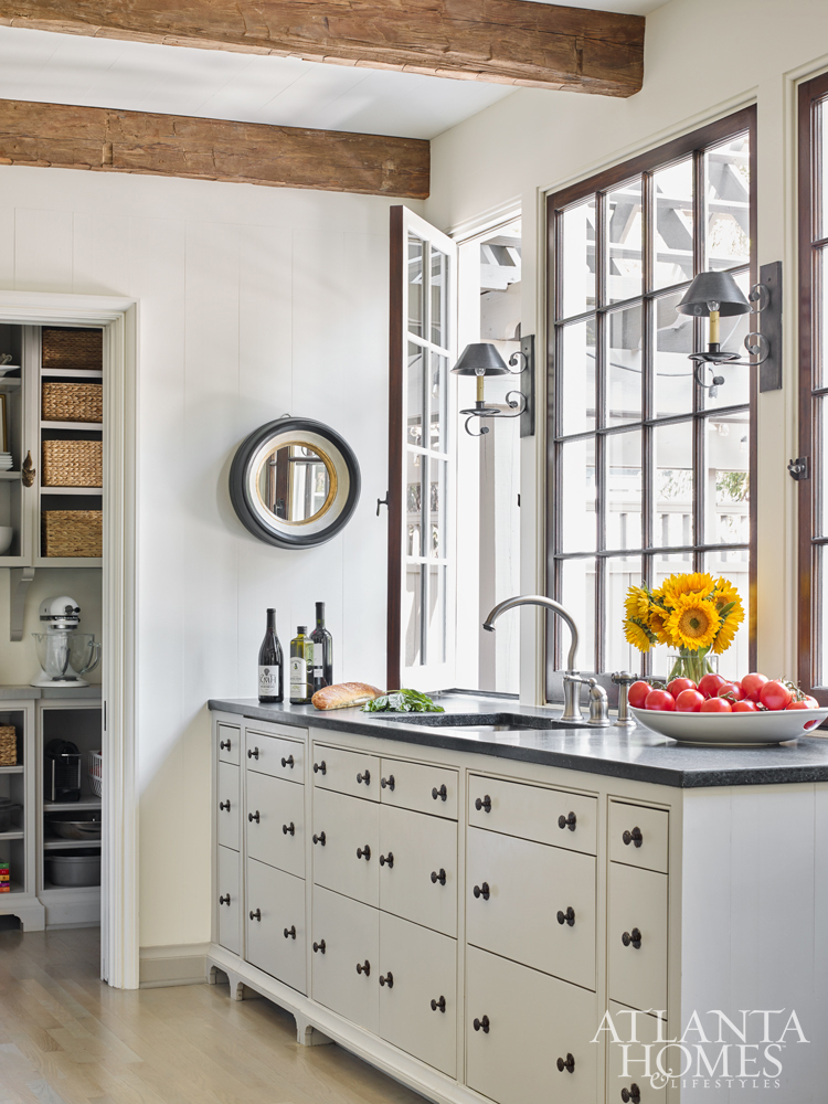 kitchen designed by Phoebe Howard in neutrals