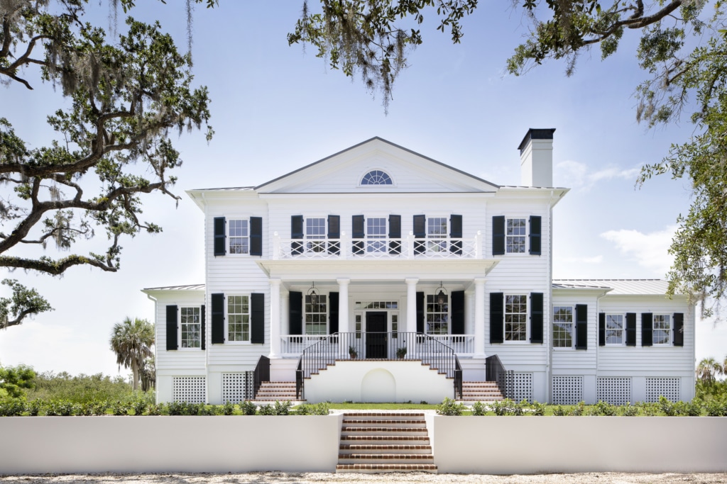 William Litchfield designed Lowcountry white house