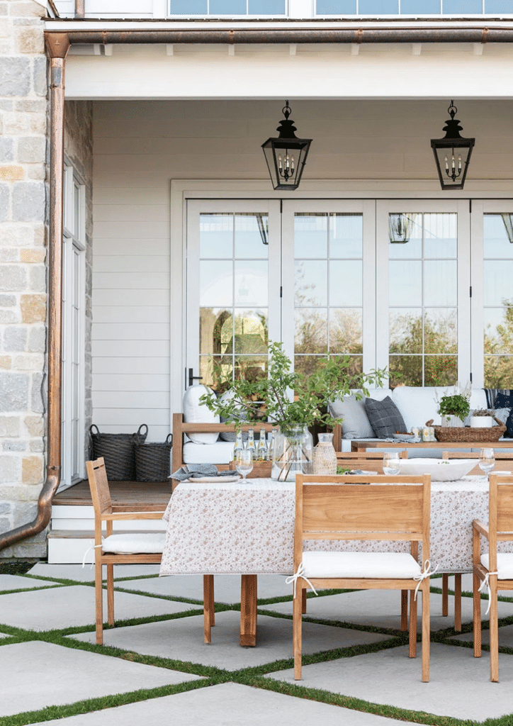 McGee & Co outdoor dining porch