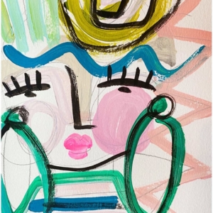 Artists We Love: Caroline Cromer’s Abstract Faces