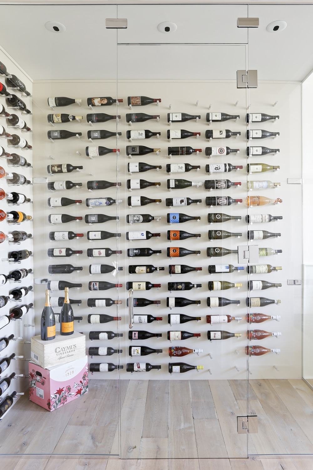 Lori Paranjape wine cellar