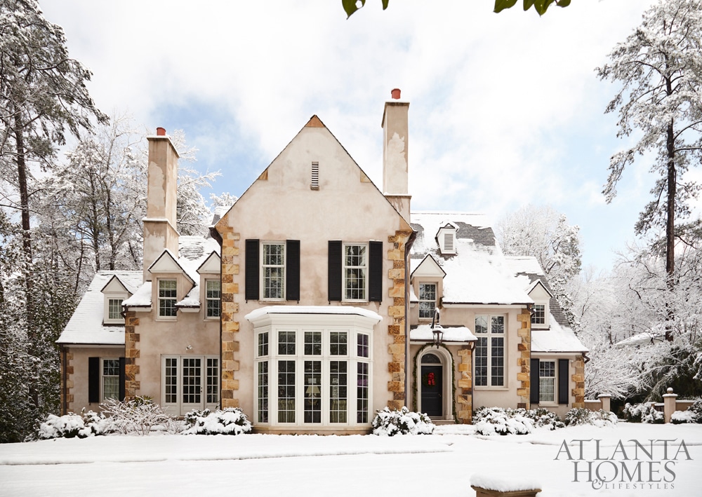 Winter wonderland -Atlanta Homes & Lifestyles | D. Stanley Dixon Architect | Lynne T. Rankin Design | Emily Followill Photography