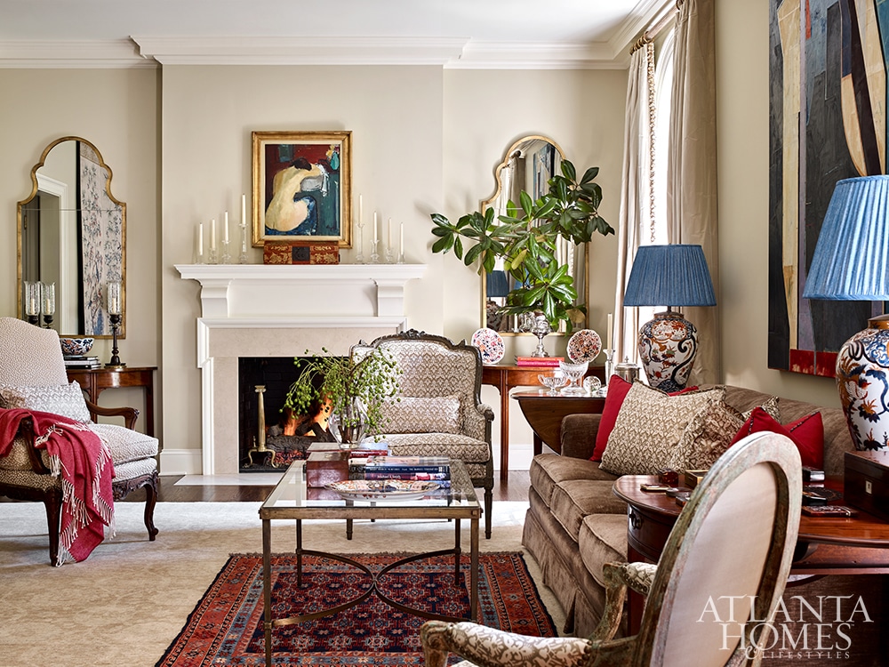 Margaret Kirkland Interiors living room.for empty nesters