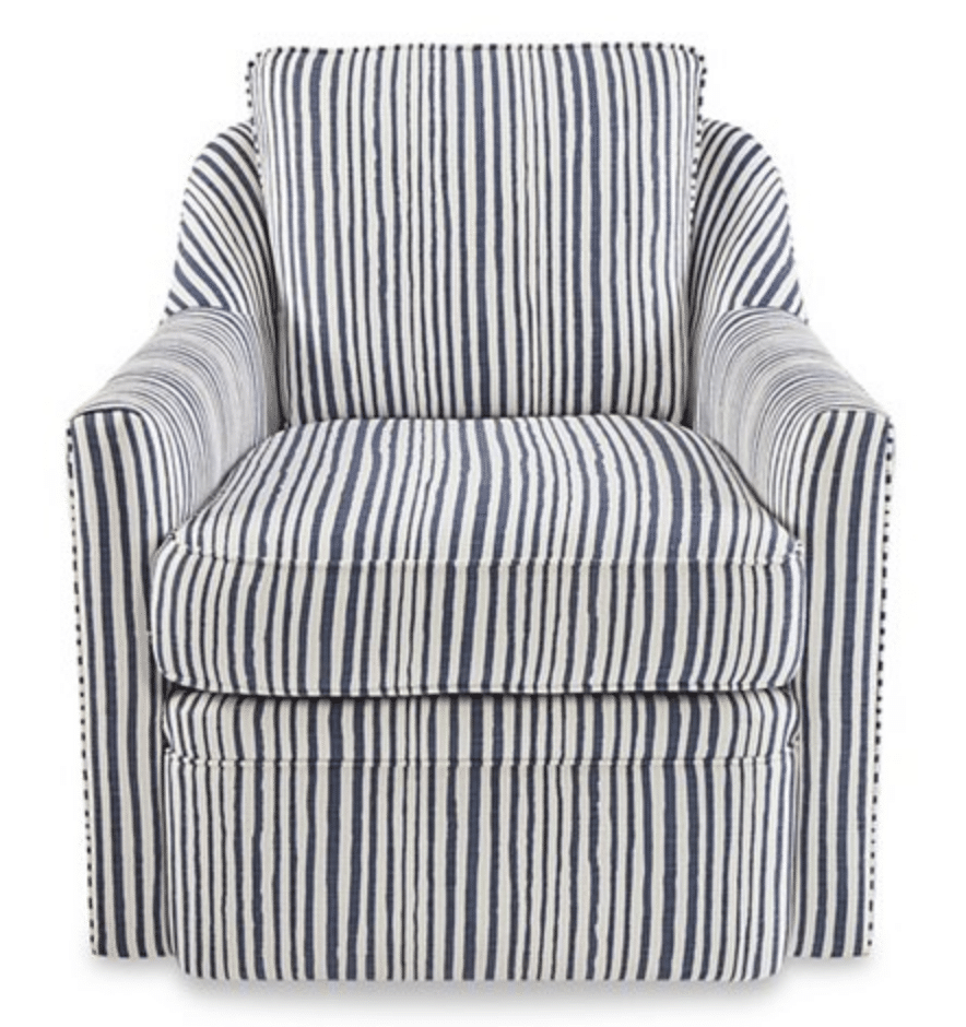 swivel chair from ONe Kings Lane for relaxing