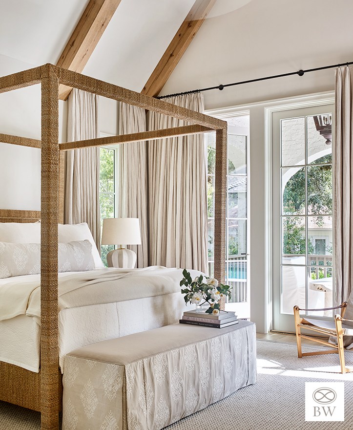 Beth Webb Designed Bedrooms canopy bed