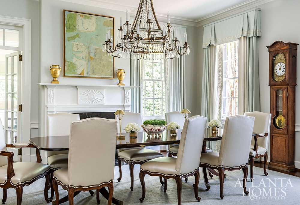 Neel Reed designed home dining room