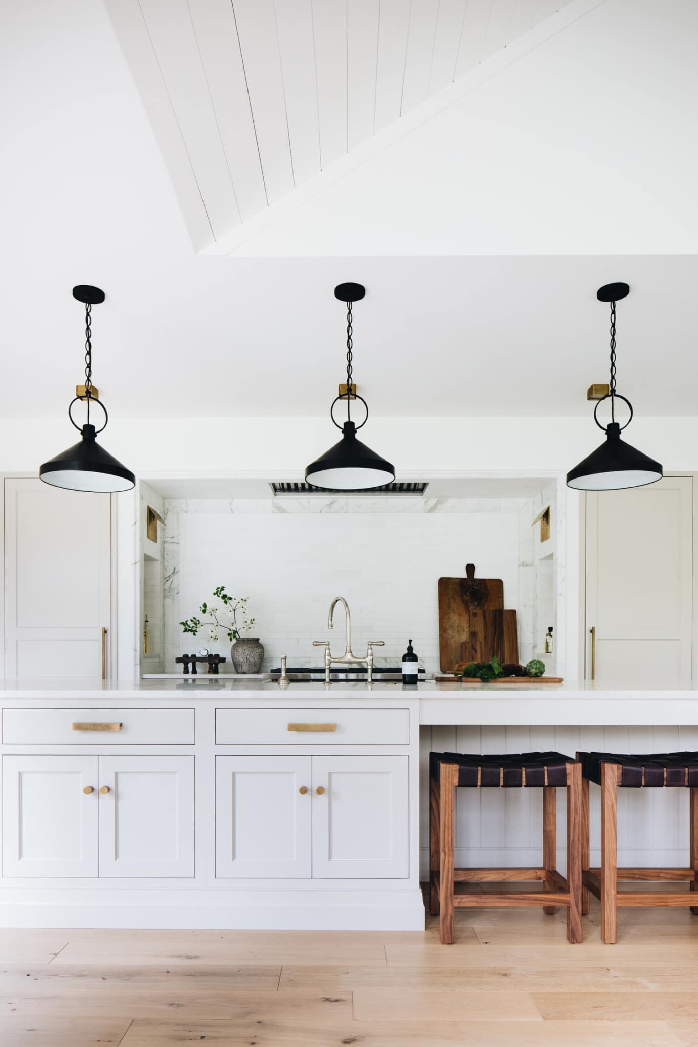 Jean Stoffer Design white kitchen