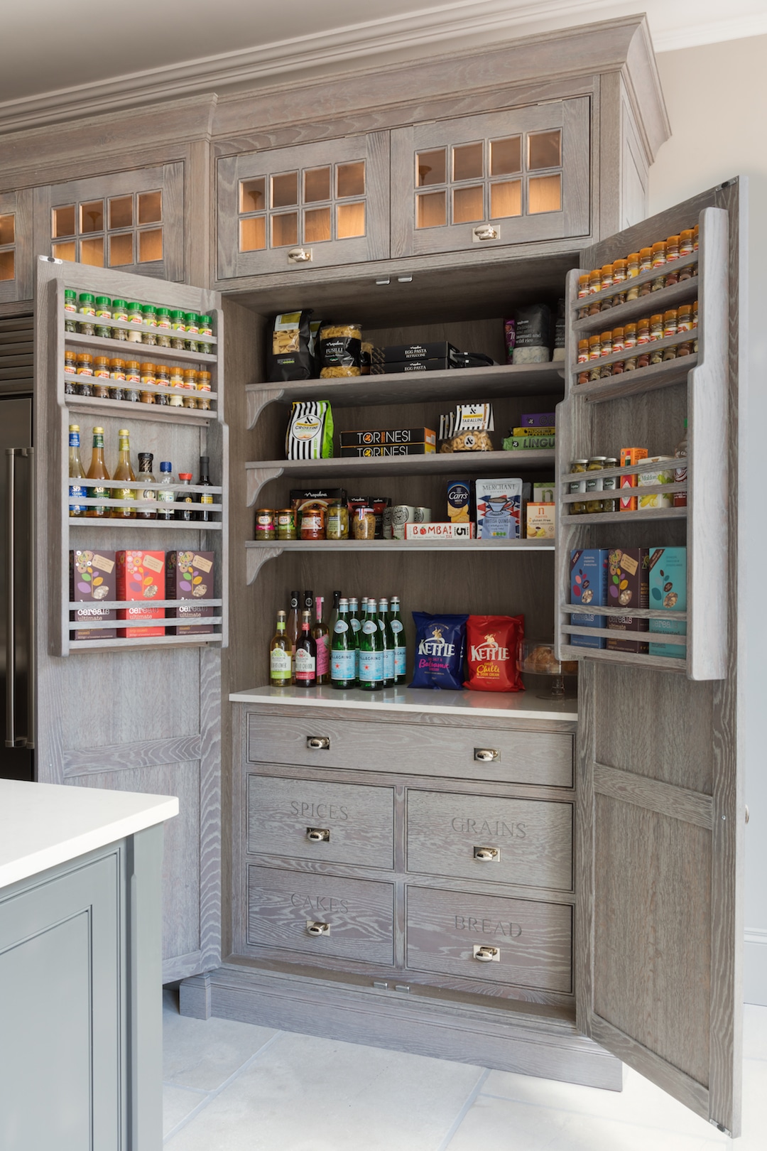 5 Most Repinned posts Humphrey Munsen Kitchen design - pantry - organization - breathtaking