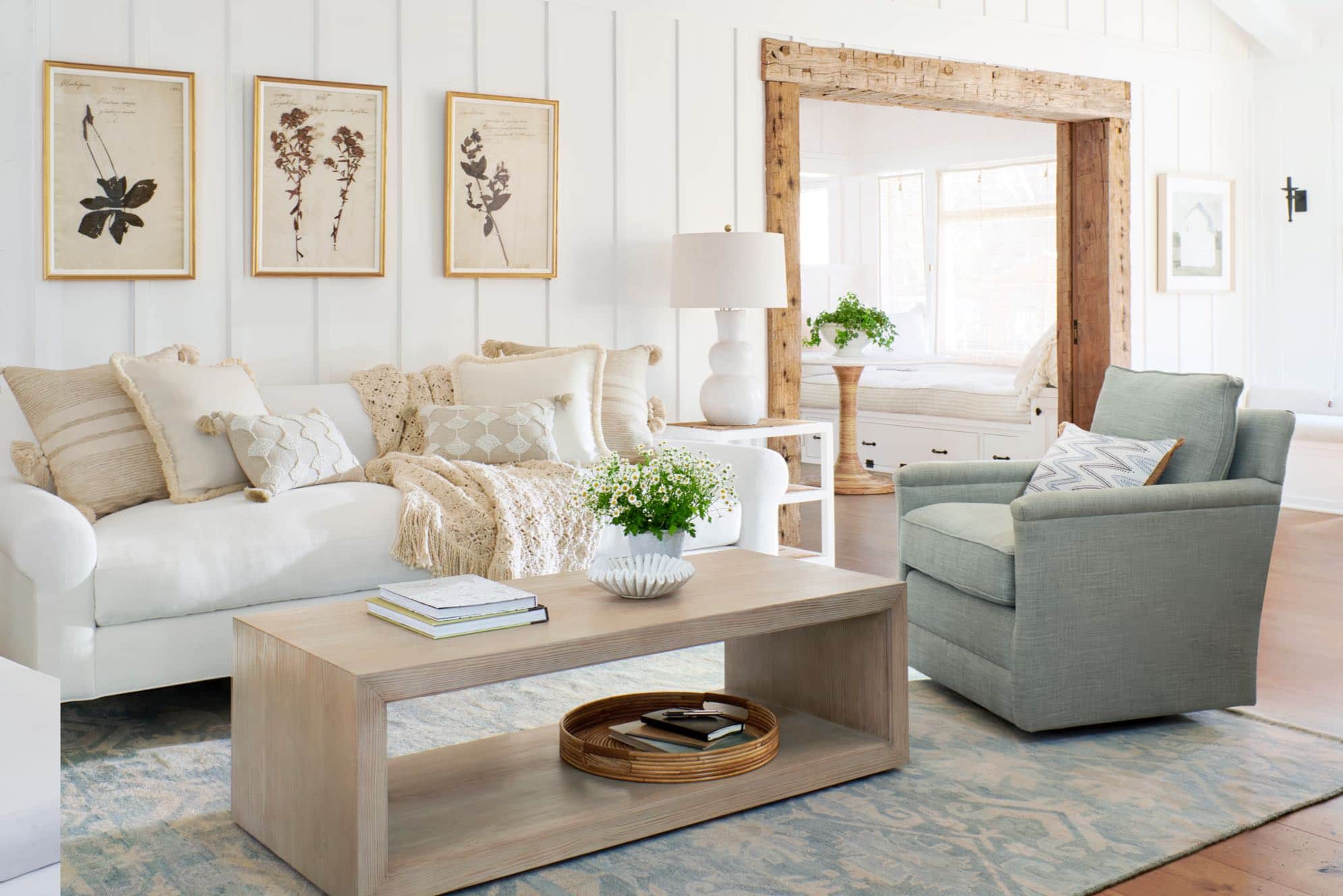 Serena & Lily living room remodel