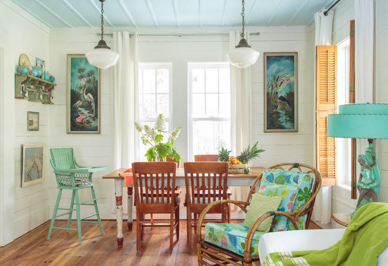 Mary Kay Andrews beach cottage dining room
