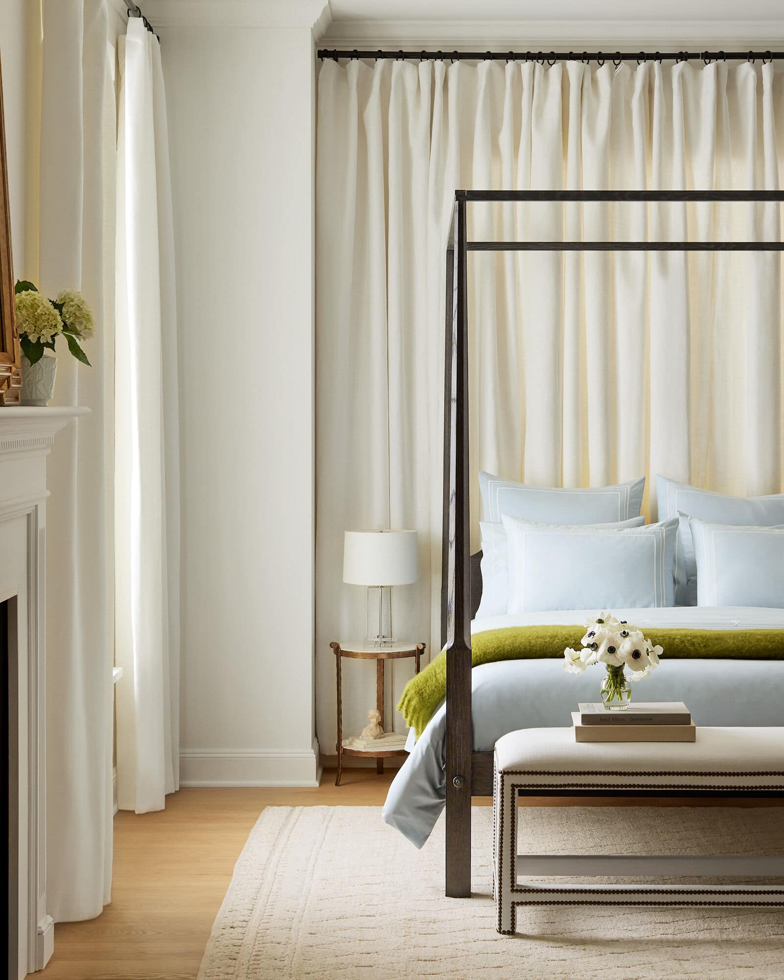 heart-stopping bedroom, Favorite New Arrivals  - serena & lily, bedroom, bedroom design, 4-poster bed