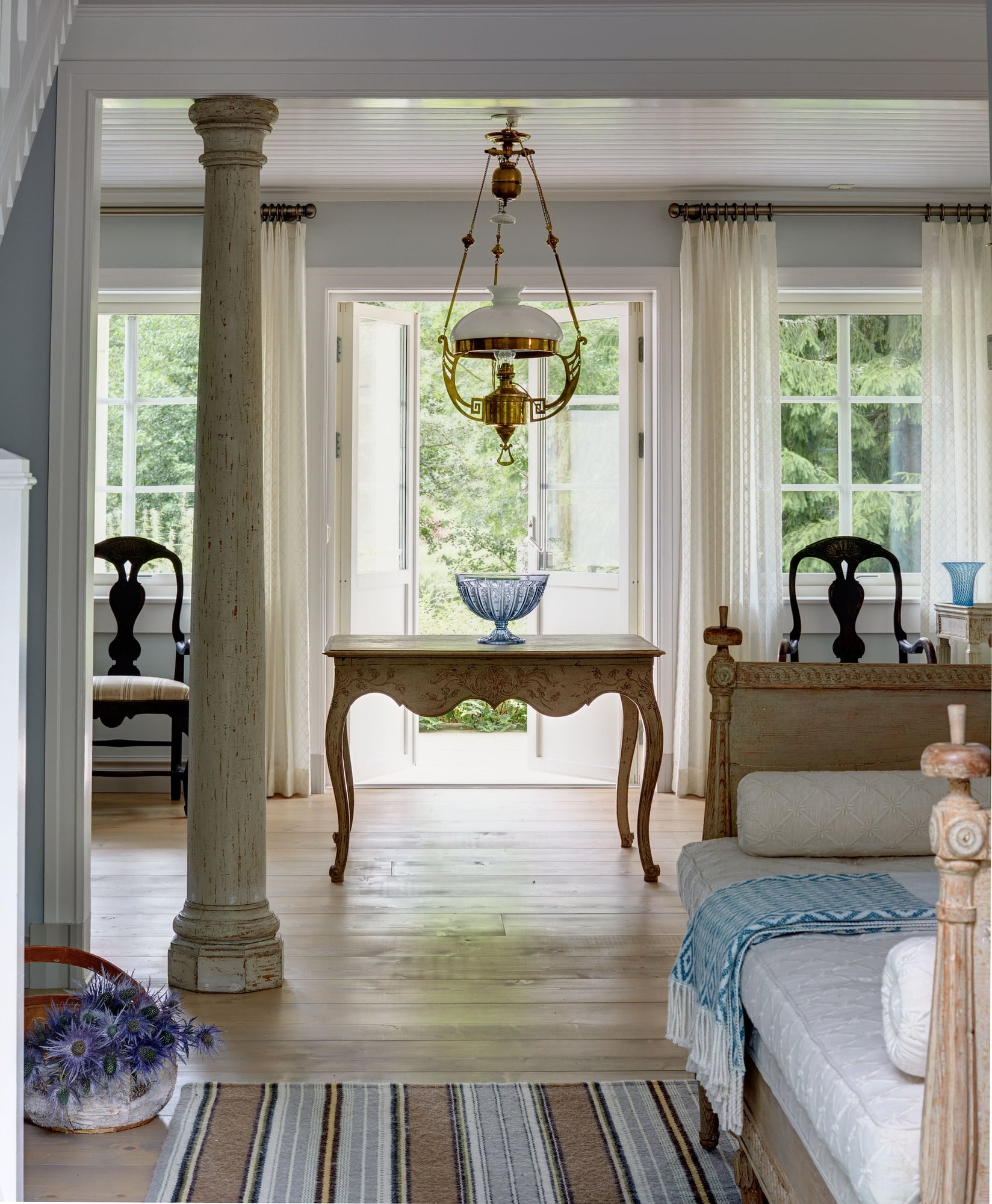 Marshall Watson Interior Design - Luke White Photography - house in Sweden living room