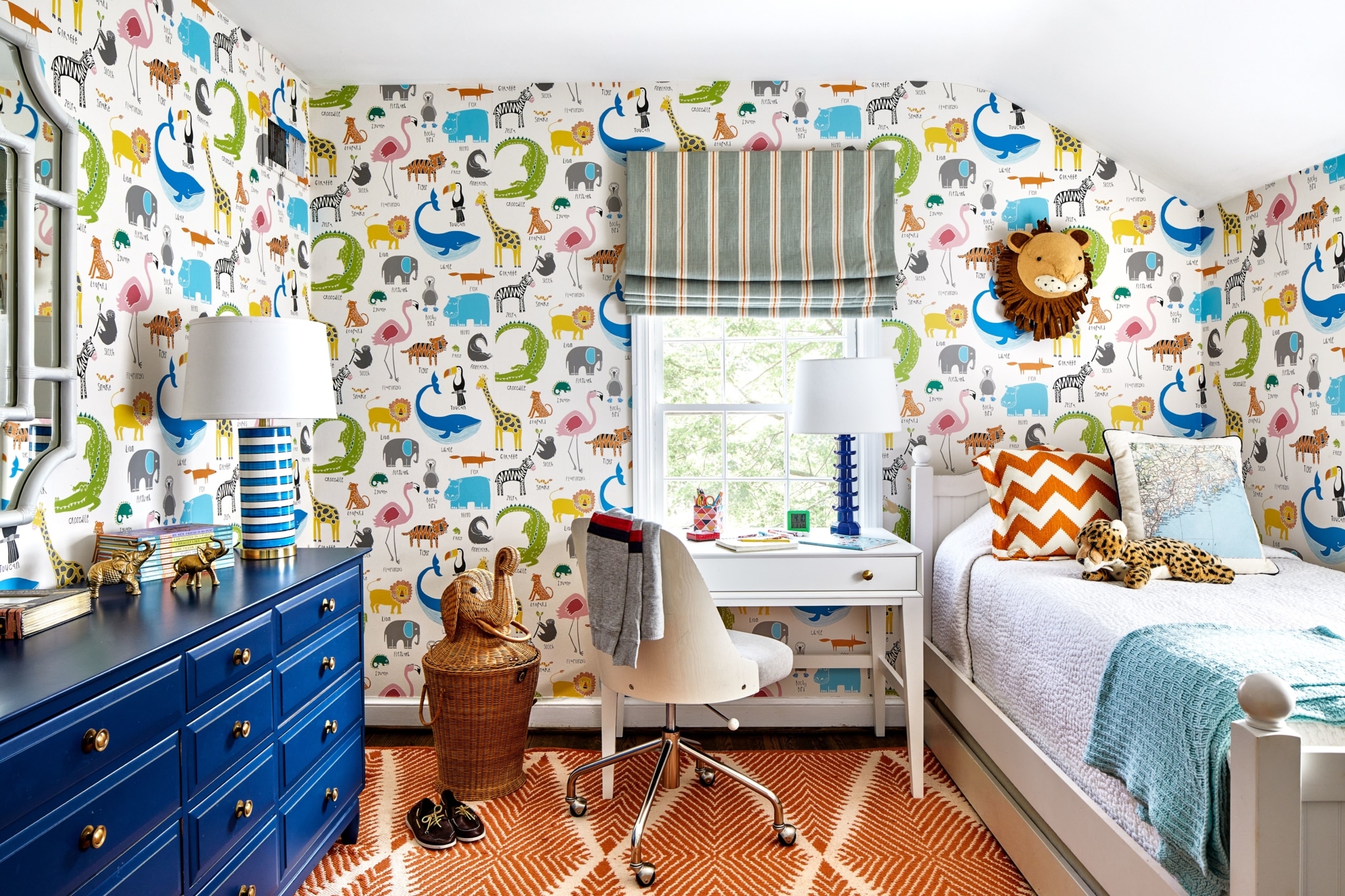 Designer Marika Meyer's child's bedroom