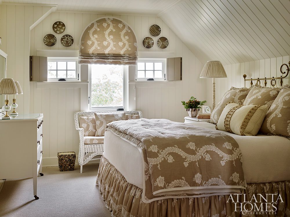 Jackye Lanham restored Victorian on Lake Michigan bedroom | Emily Followill Photography