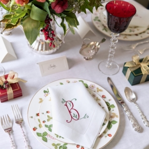 Holiday Tablesettings and Family Traditions