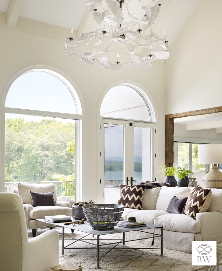 Lake Chatuge - Beth Webb Design | Emily Followill Photography living room - living room design - living room decor
