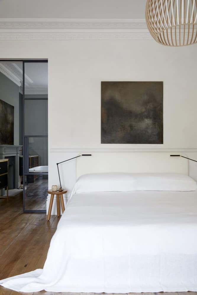 Dartmouth Park, London home | Architect Finkernagel Ross| Photography Anna Stathaki bedroom