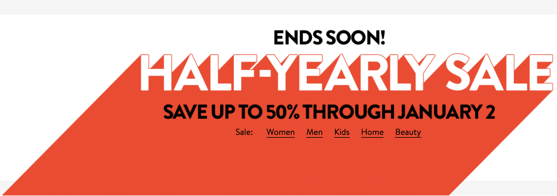 Nordstrom Half-yearly sale