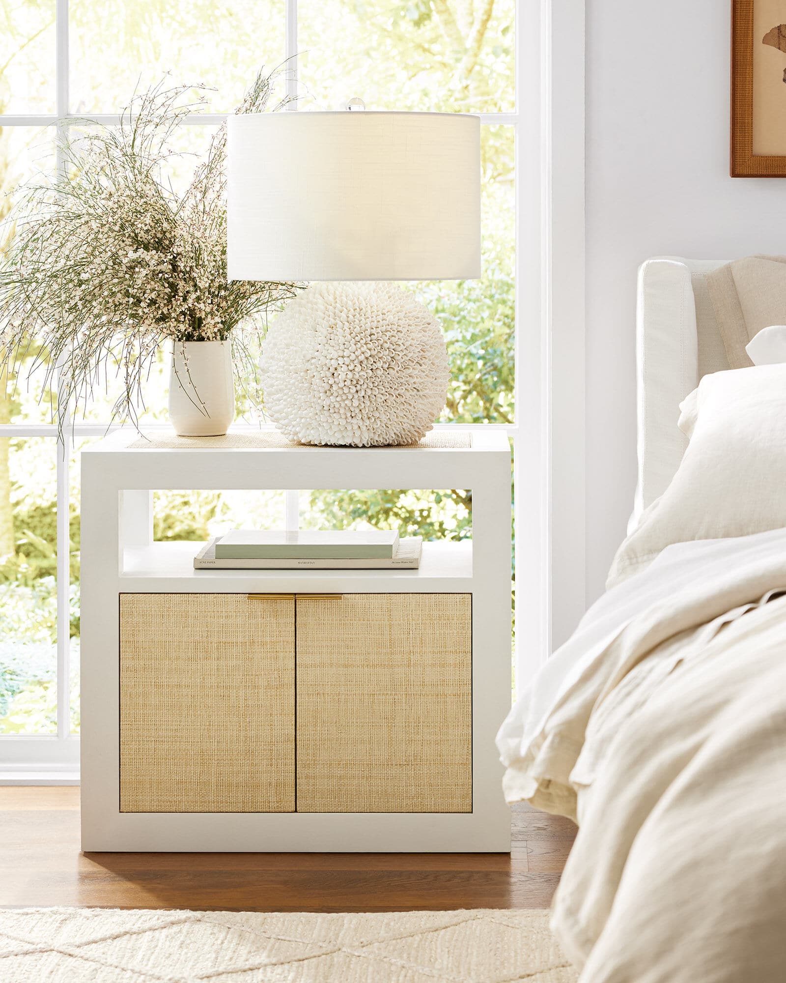 Lighting sale at Serena & Lily - lamps - side table - beach house style - restrained elegance 