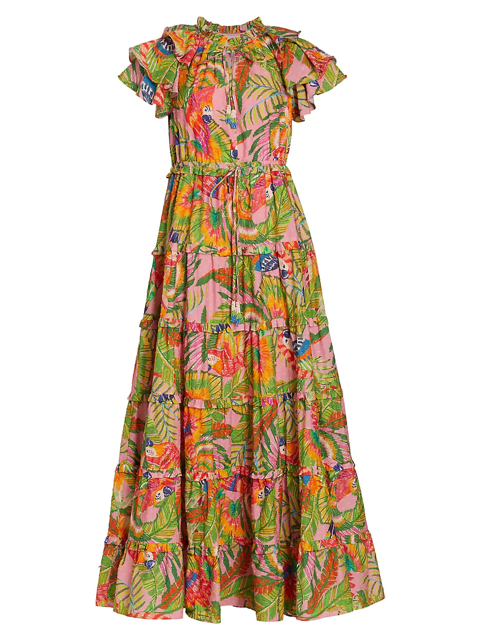 Farm Rio - maxi dress - print dress - Saks Fifth Avenue