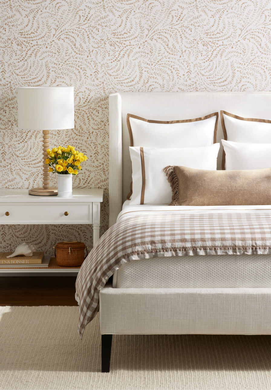 brilliant Bedroom Design- serena & lily - neutral decor - bedroom design - bedroom decor - bedroom makeover - bedroom remodel