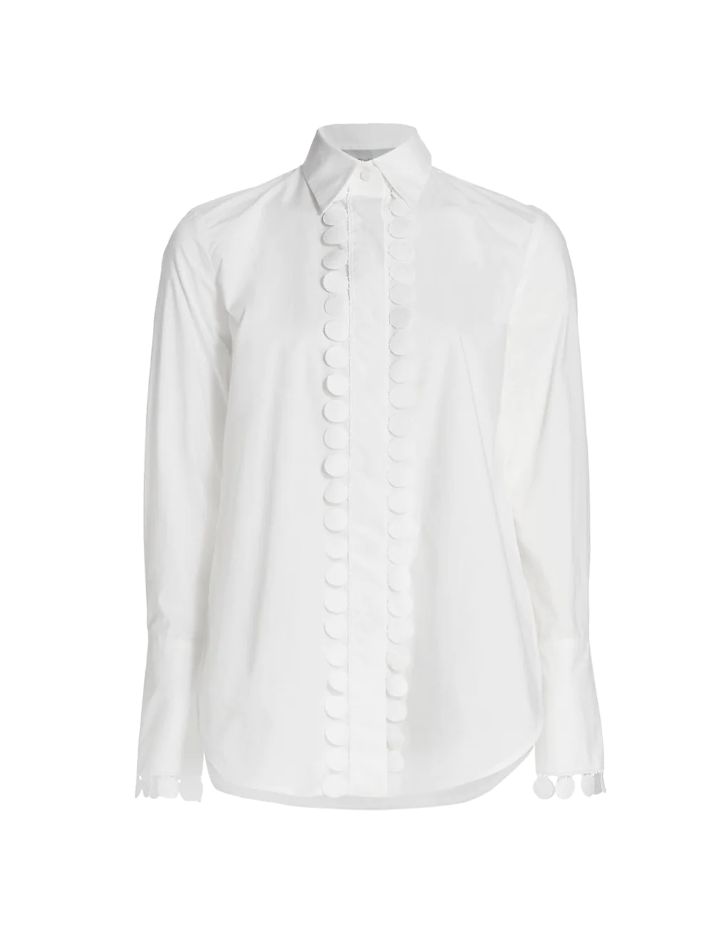 Silvia Tcherassi Embroidered Blouse  - saks fifth avenue - white blouse