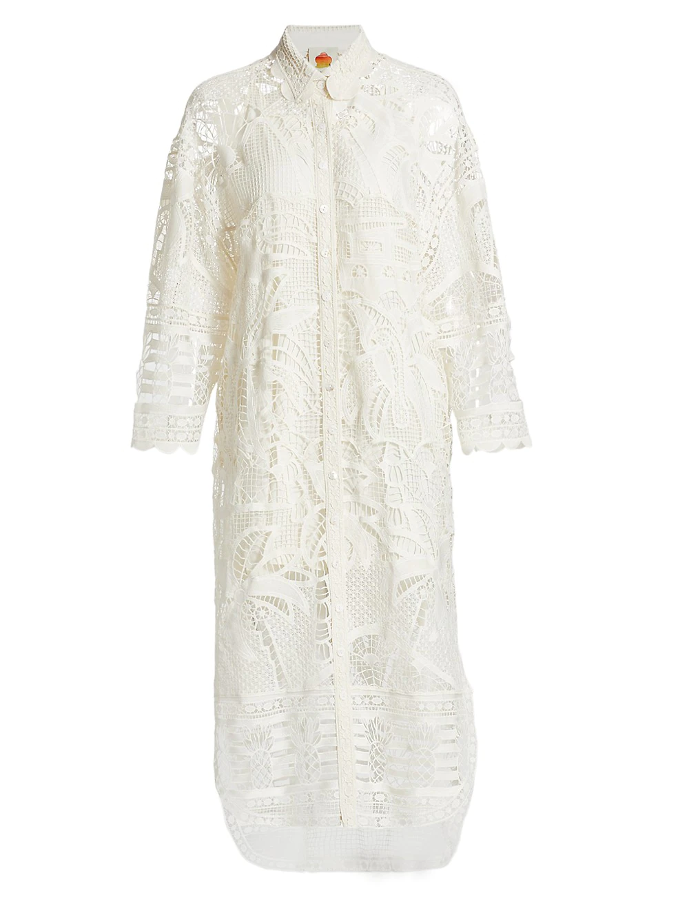Lace Shirtdress from Farm Rio - Saks Fifth Avenue