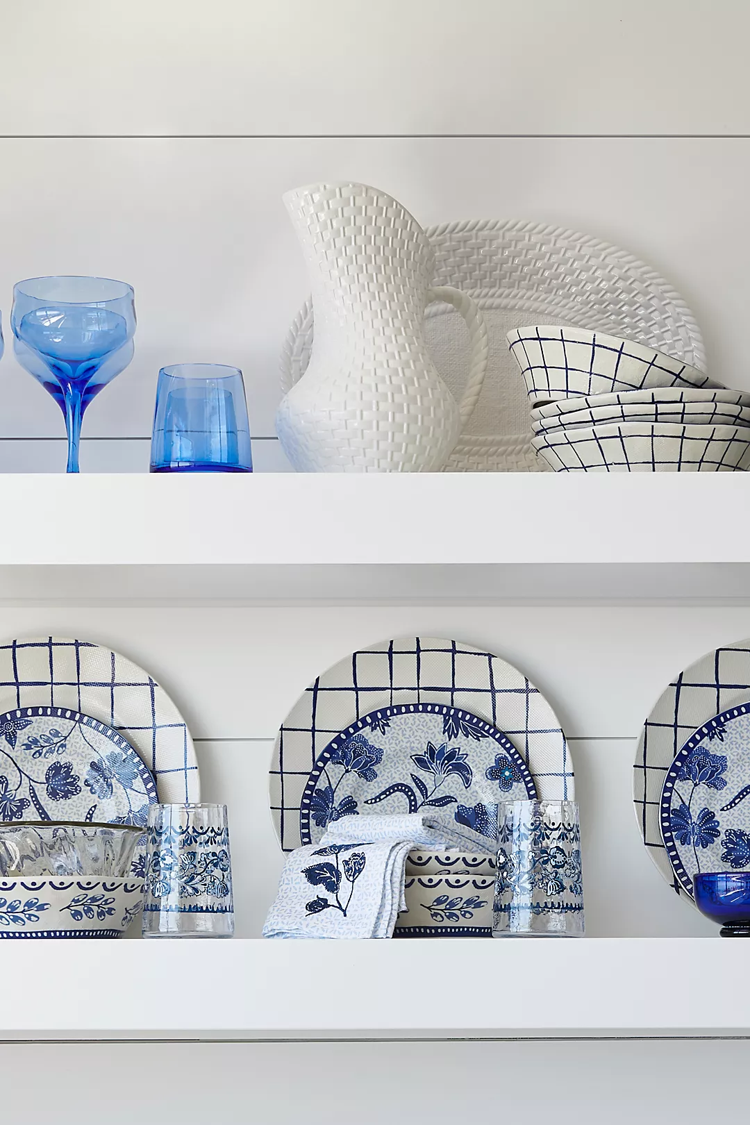 Mark D. Sikes + Anthropologie Collaboration- Anthropologie - blue and white - home design - home decor 