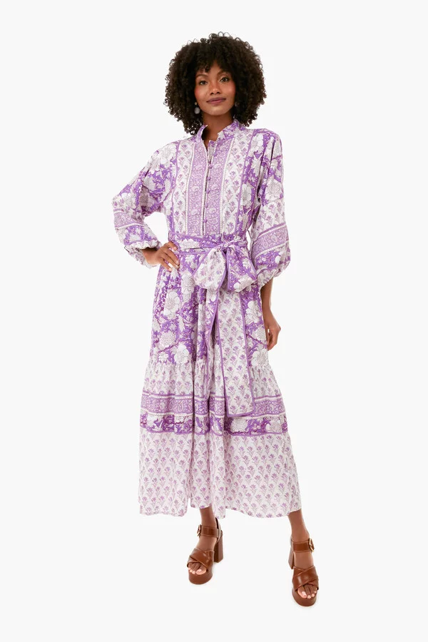 Sue Sartor Garden Dress- tuckernuck - lilac - lavender - dreamy summer dress - maxi dress - fashion