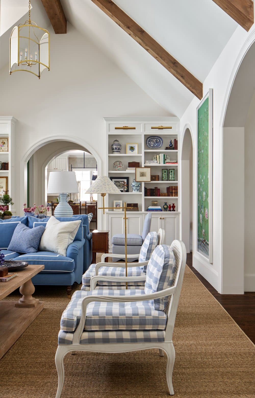 Jenkins interiors | Nathan Schroder Photography - living room, living room design, living room decor