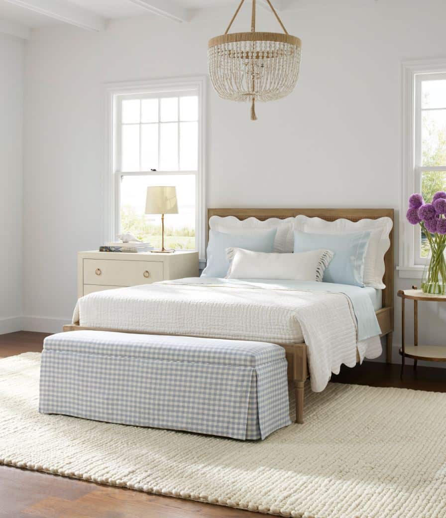 Update Your Bedroom in the New Year - serena & lily - cottage bedroom