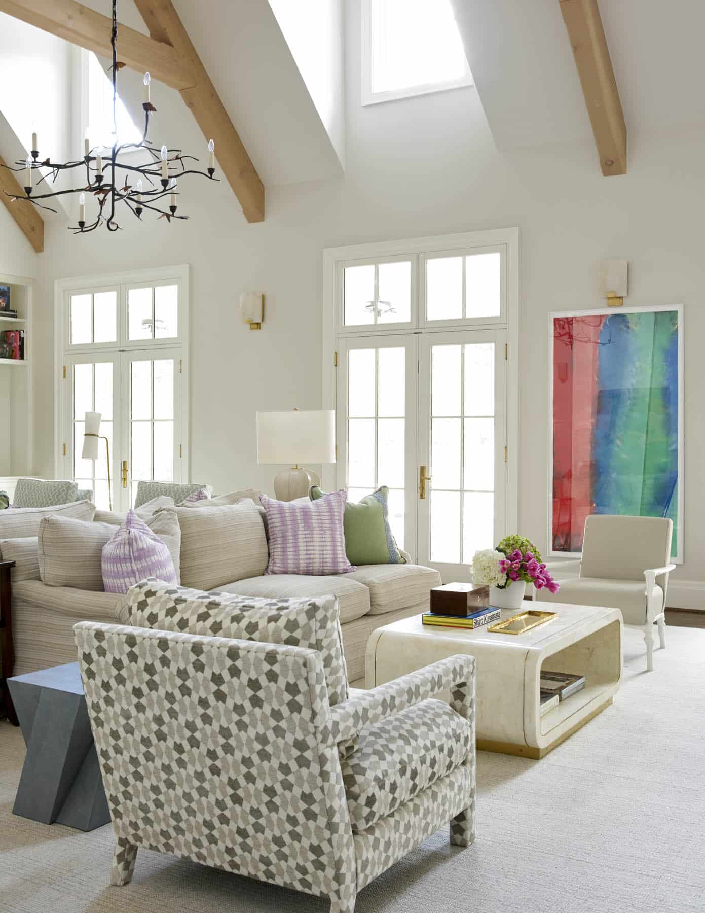 Collins Interiors, Nathan Schroder Photography, living room, living room decor, living room design. 