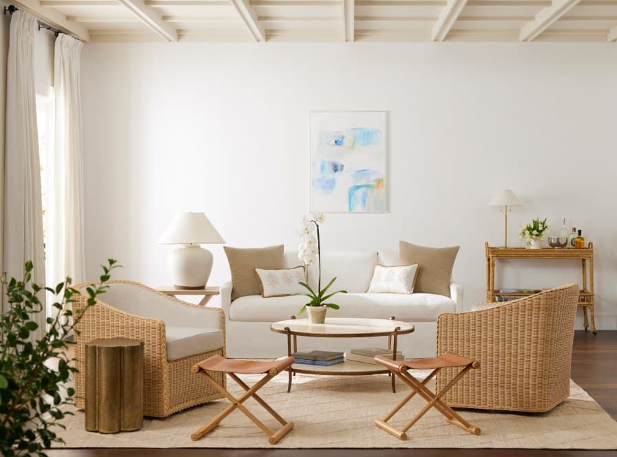 Update your Living Room for Summer - serena & lily