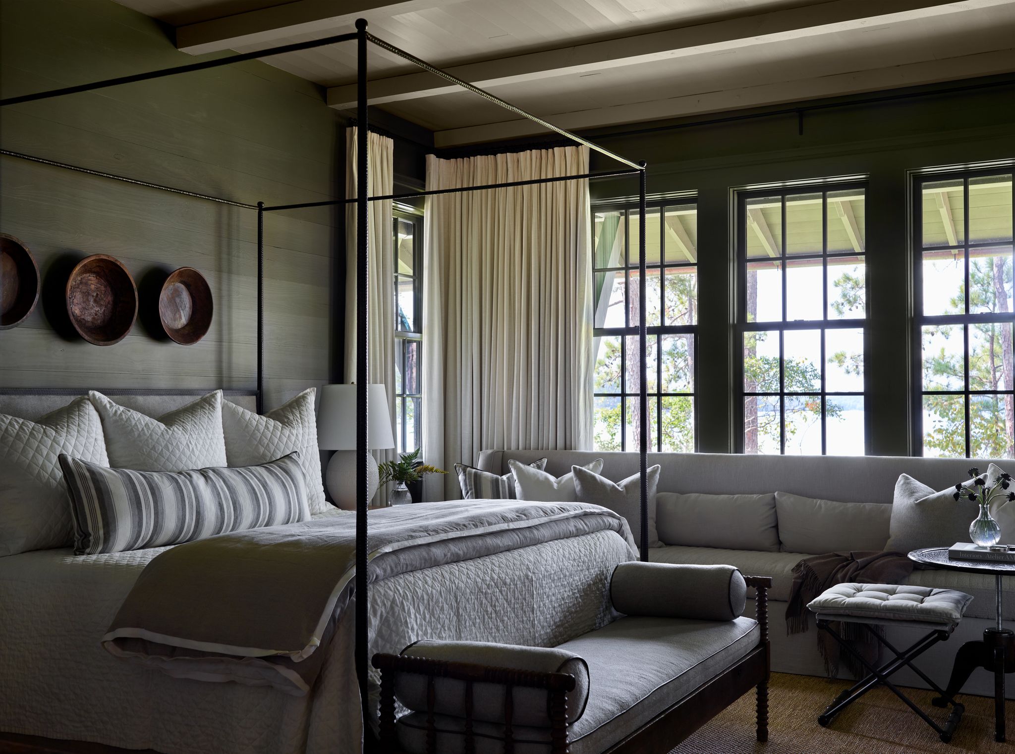 Ashley Gilbreath Interior Design | Photography: Emily Followill - bedroom, bedroom design, bedroom remodel, canopy bed