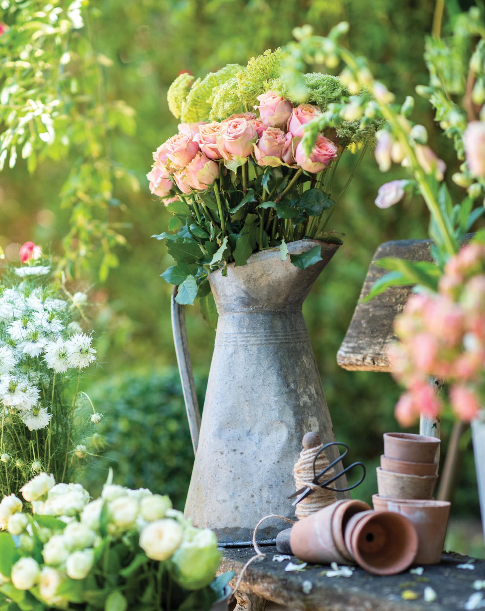 French Blooms: Floral Arrangements Inspired by Paris and Beyond by Sandra Sigman Founder of Les Fleurs - flowers