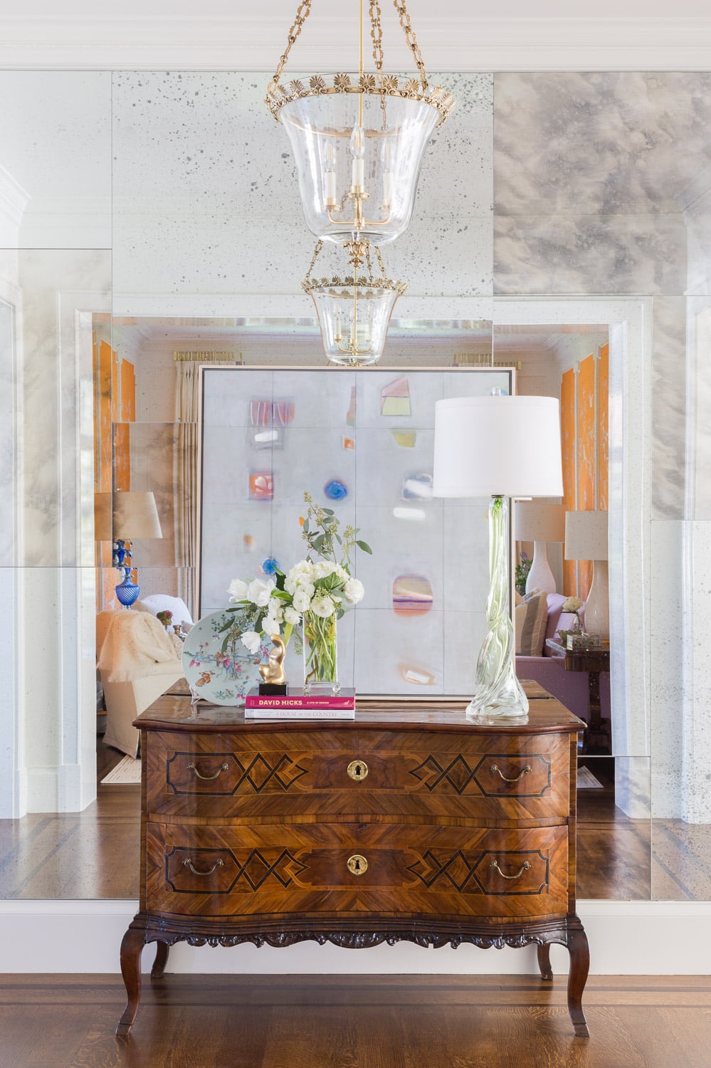 Collins Interiors - Alyssa Rosenheck Photography - styling a chest 