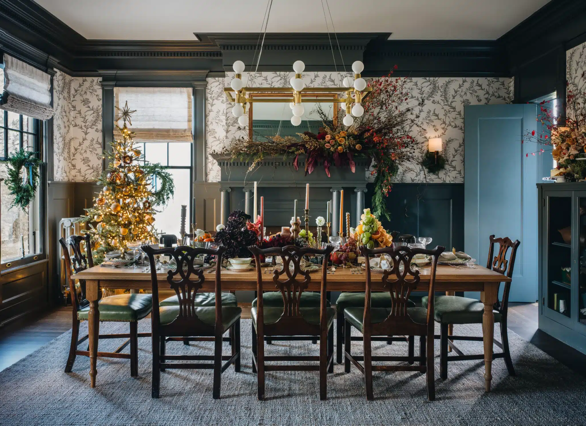  'Tis the season to be merry and bright, and nowhere is the holiday spirit more evident than in The Madison home of renowned interior designer Jean Stoffer. Stoffer PHotography Interiors