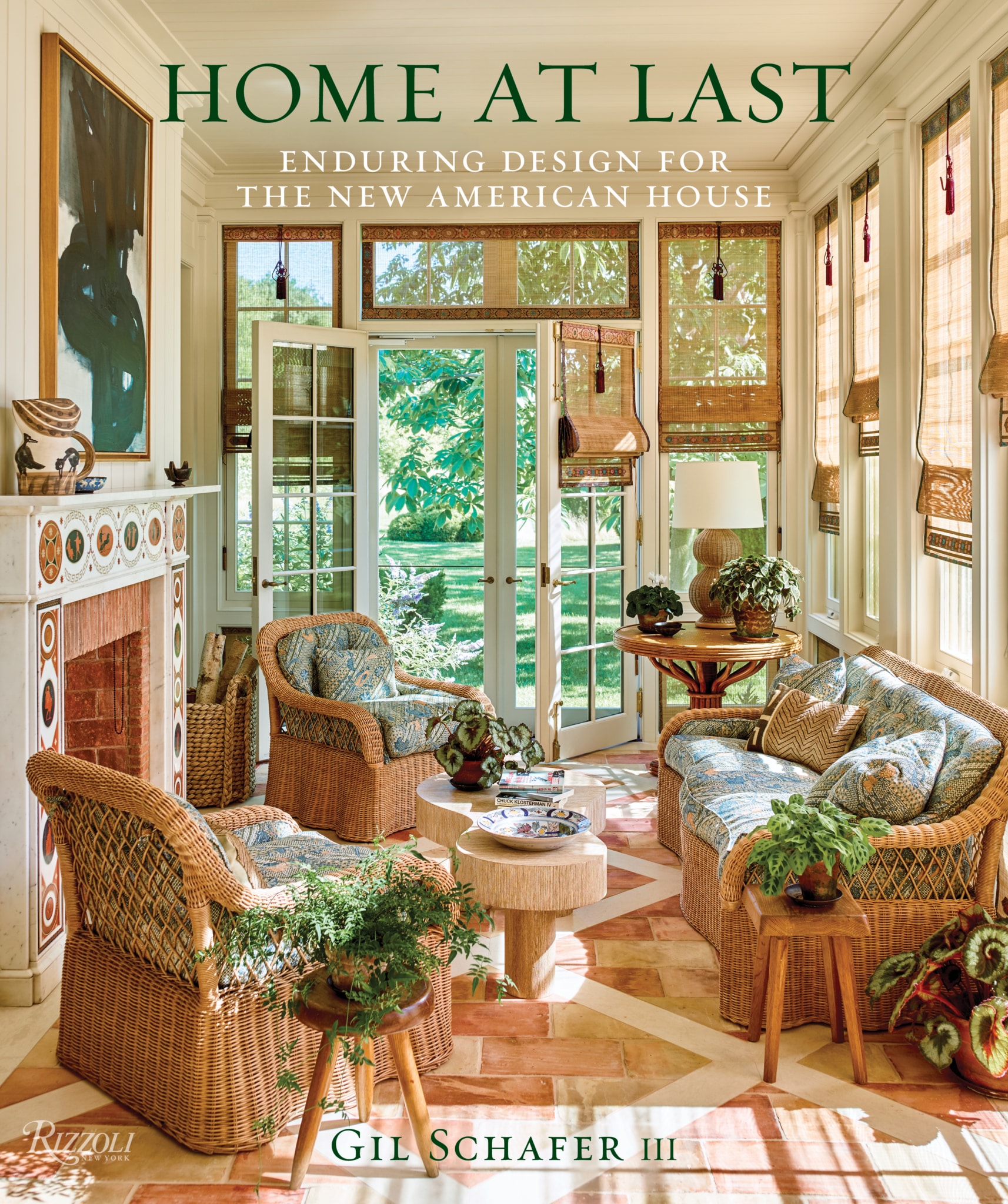 Home At Last: Enduring Design for the New American House explores Gil Schafer 's approach to creating timeless and elegant homes that blend traditional architecture with modern living. - Eric Piasecki Photography