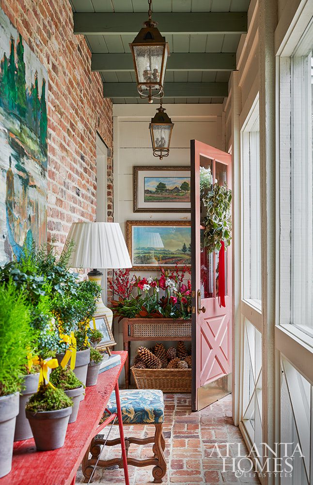 Farmdale, the Home of designer James Farmer, Spitzmiller and Norris Architects, Emily Followill Photographer via Atlanta Homes & Lifestyles If you could use a little inspiration today, check out fabulous Farmdale,  the home of one of our favorite designers. With an eye for beauty and a penchant for family tradition, Farmer's home is the height of timeless sophistication and Southern charm. 