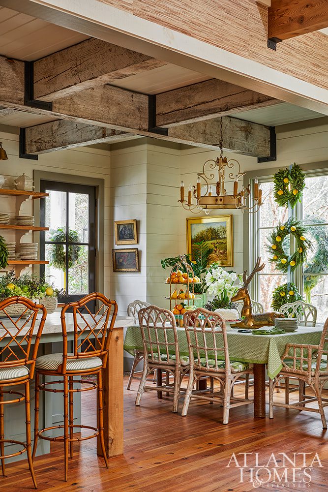 Farmdale, the Home of designer James Farmer, Spitzmiller and Norris Architects, Emily Followill Photographer via Atlanta Homes & Lifestyles If you could use a little inspiration today, check out fabulous Farmdale James Farmer in Atlanta Homes & Lifestyles. With an eye for beauty and a penchant for family tradition, Farmer's home is the height of timeless sophistication and Southern charm. 