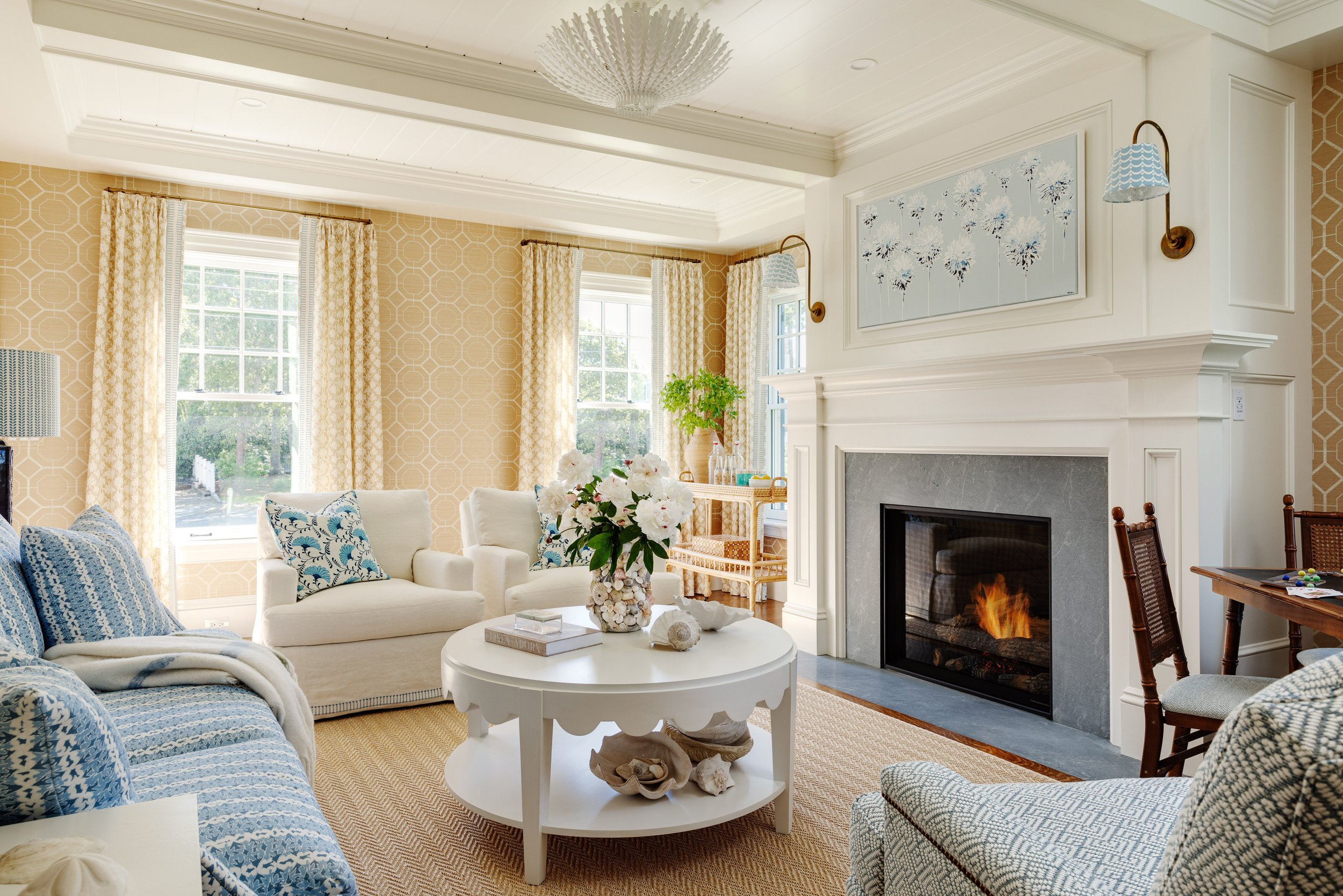 Digs Design Co | Greg Premru Photography - fresh and inviting neutral living room with a coastal vibe -10 Stunning Living Room Designs You'll Want to Emulate