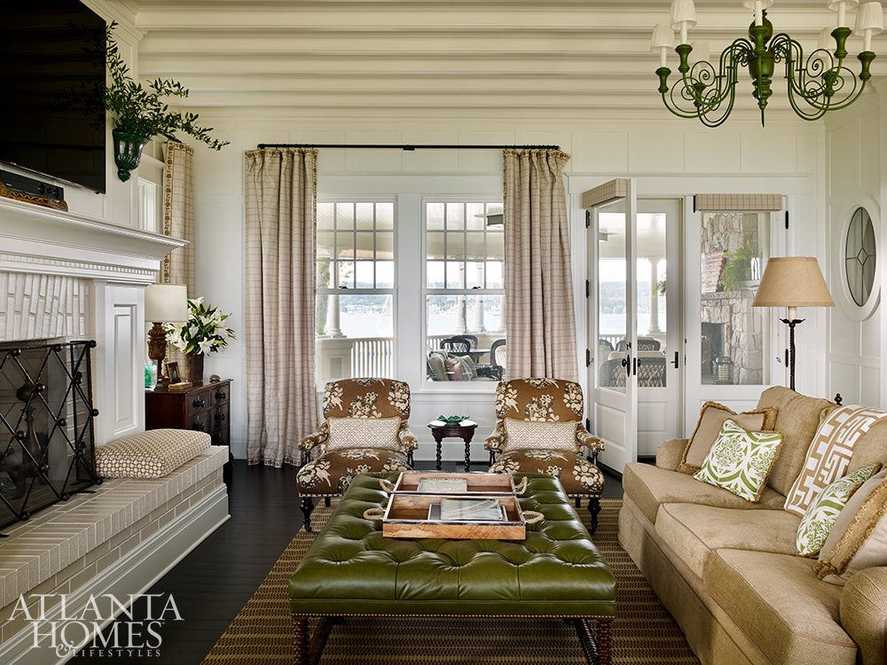 Tour a gorgeous waterfront home designed by Jackye Lanham that will leave you absolutely breathless. You don't want to miss a single detail! Emily Followill Photography