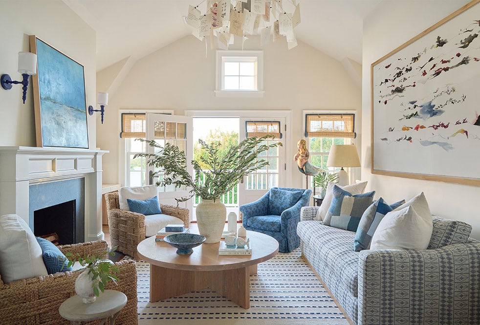 If you could use a break from the hustle and bustle of daily life, come rest with us in this relaxing and charming Nantucket home designed by the talented  Nina Liddle Design and beautifully captured by Jane Beiles.  From the stunning color palette to the well-placed accessories, every element is perfection.  You won’t want to miss a single character–filled detail! For more of Liddle's beautiful designs, check out yesterday’s post!