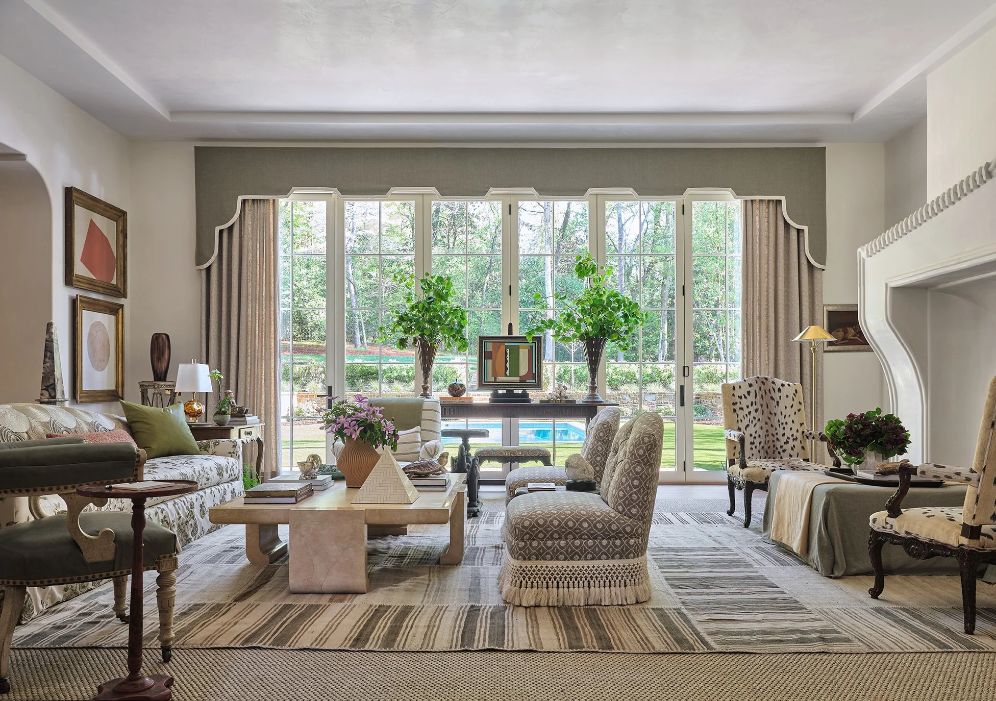 8 Stunning Living Rooms Designed by Honey Collins Interiors - Emily Followill Photography