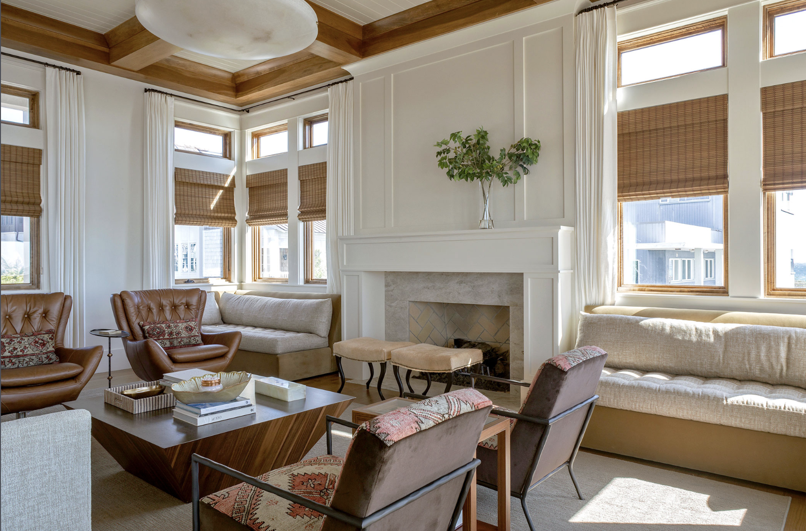 Geoff Chick | Jack Gardner Photography coffee table decor, living room, living room design