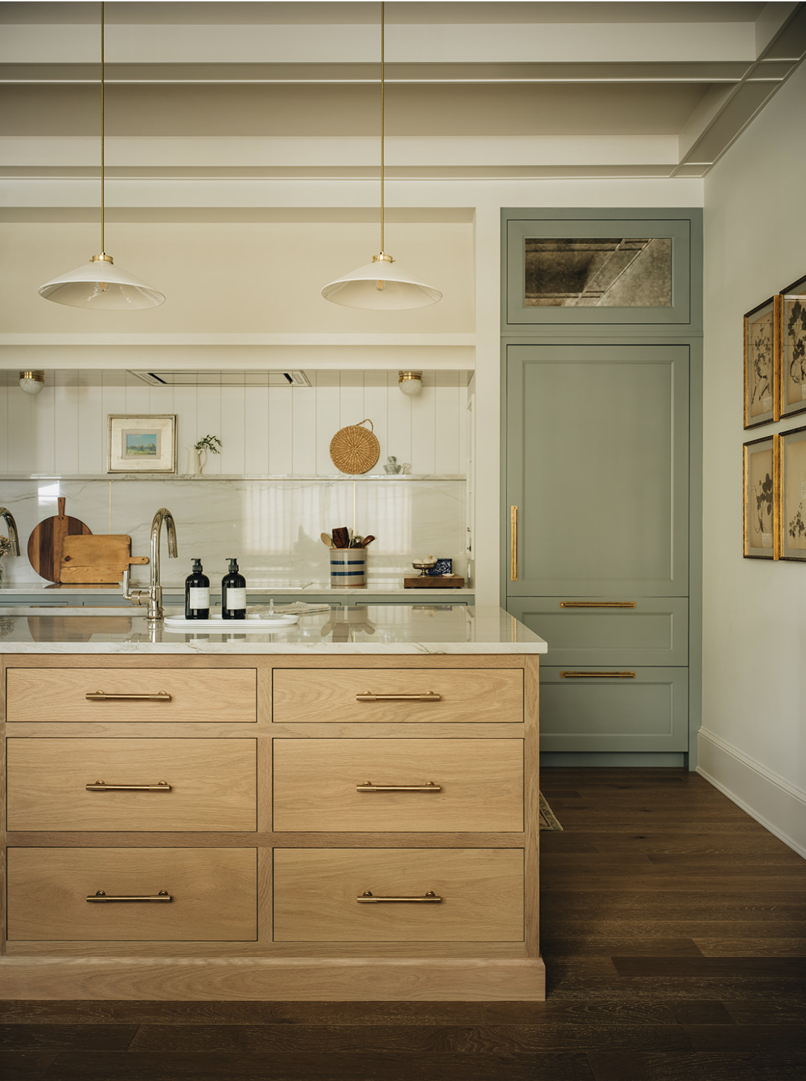 Designer: @jeanstofferdesign Build: @zahnbuildersinc Architecture: @jameslarew Photography: @stofferphotographyinteriors We hope you are having a great week–and are in the mood for touring a one-of-a-kind home designed by the talented Jean Stoffer Design and beautifully photographed by Stoffer Photography Interiors.  Neutral enough to be calm, textured enough to be interesting, and layered into complete coziness, this is the perfect home for friends and family.Interior Design: @jeanstofferdesign Build: @zahnbuildersinc Architecture: @jameslarew Photography: @stofferphotographyinteriors We hope you are having a great week–and are in the mood for touring a one-of-a-kind home designed by the talented Jean Stoffer Design and beautifully photographed by Stoffer Photography Interiors.  Neutral enough to be calm, textured enough to be interesting, and layered into complete coziness, this is the perfect home for friends and family. Love everything about this kitchen with the blonde wood island